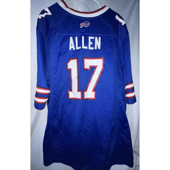Nike Men's Buffalo Bills Josh Allen Home Game Jersey Size XXL NWT